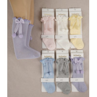 Гольфы хлопковые для малышей 6-12 мес (6 шт/уп)