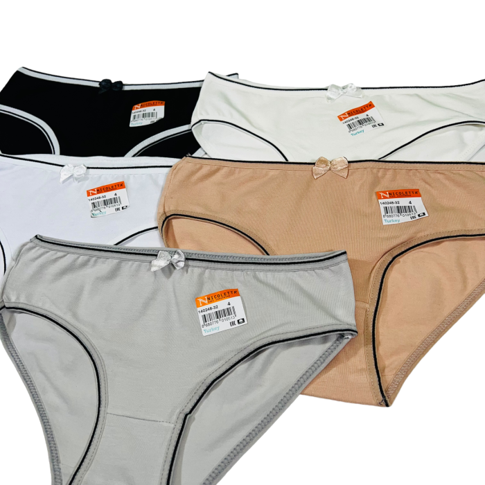 Дитячі трусики для дівчаток 4-5 роки (5шт/уп) ТМ Nicoletta