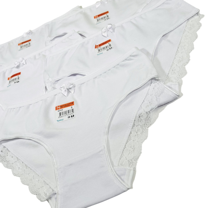 Детские трусики для девочек 14-15 лет (5шт/уп) ТМ Nicoletta