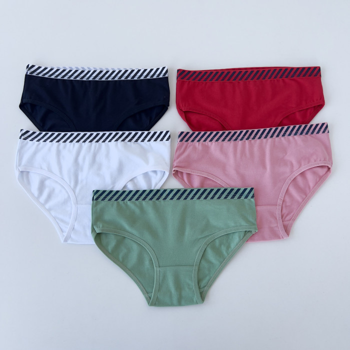 Детские трусики для девочек 14-15 лет (5шт/уп) ТМ Nicoletta