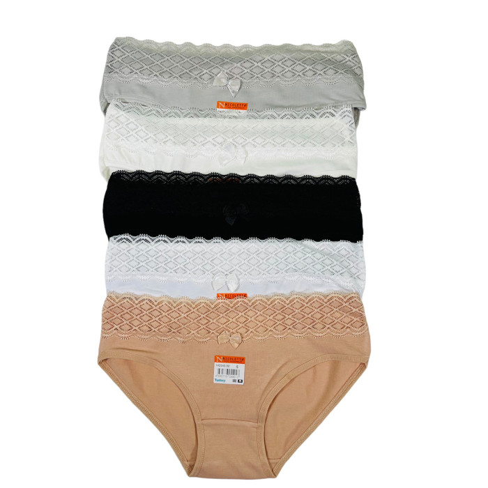Детские трусики для девочек 8-9 лет (5шт/уп) ТМ Nicoletta