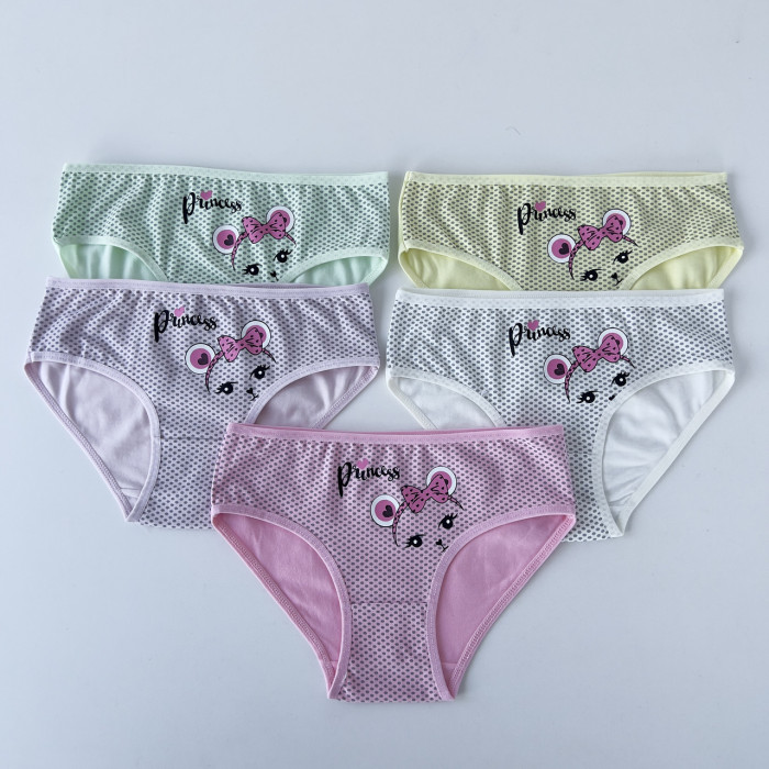 Детские трусики для девочек 2 года (5шт/уп) ТМ Nicoletta