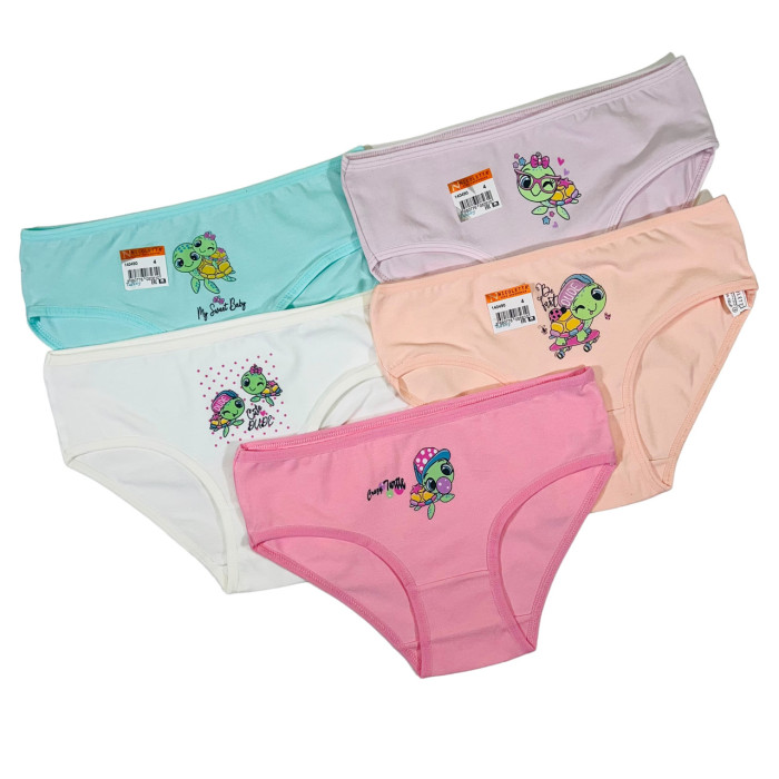 Детские трусики для девочек 6-7 лет (5шт/уп) ТМ Nicoletta