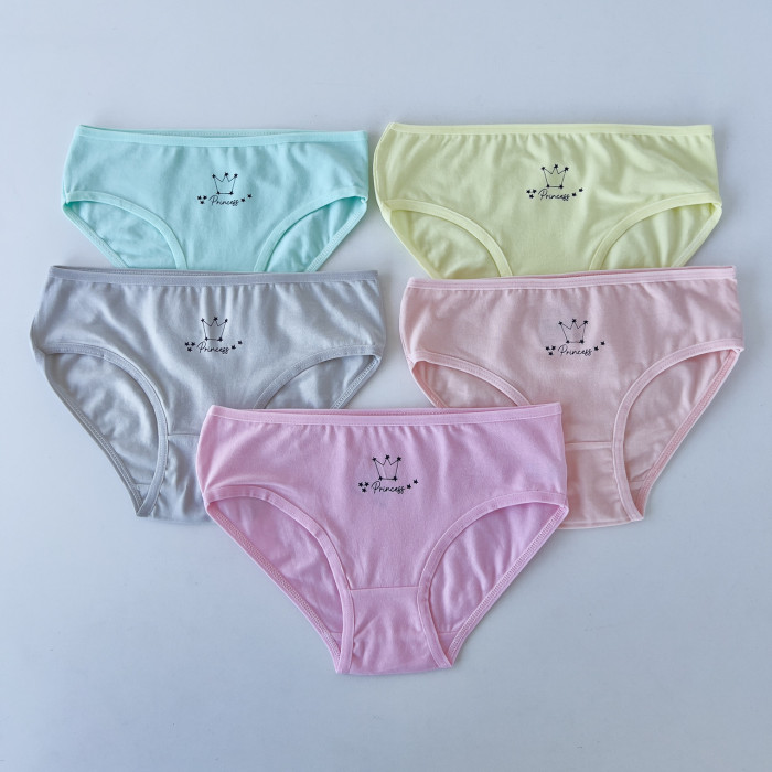 Детские трусики для девочек 6-7 лет (5шт/уп) ТМ Nicoletta