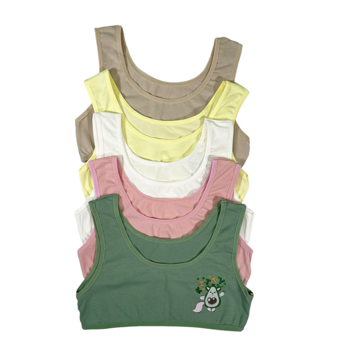 Топик подростковый для девочки 8-9 лет (5шт/уп ТМ Nicoletta