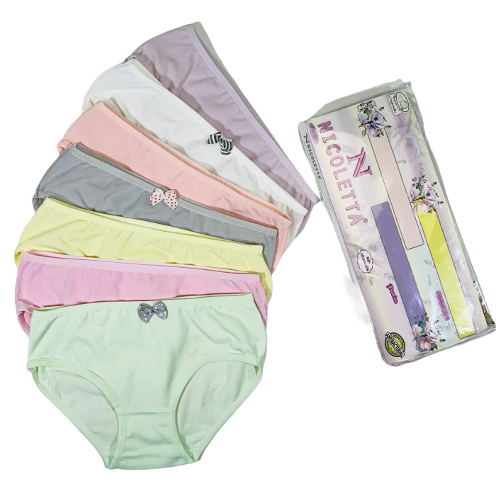 Набор детских трусиков неделек 8-9 лет ( 7шт/уп ) ТМ Nicoletta