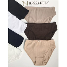 Набор детских трусиков неделек 4-5 лет рубчик ( 7шт/уп ) ТМ Nicoletta