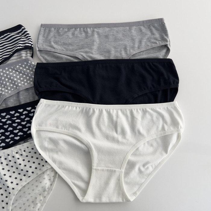 ОПТОМ. Набір жіночих трусів "Dominant" бікіні. Розмір: 3XL. ( 7 шт/уп). Туреччина.