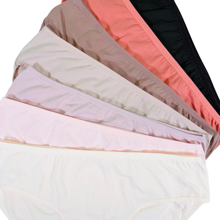 ОПТОМ. Набір жіночих трусів "Dominant" бікіні. Розмір: 2XL. ( 7 шт/уп). Туреччина.