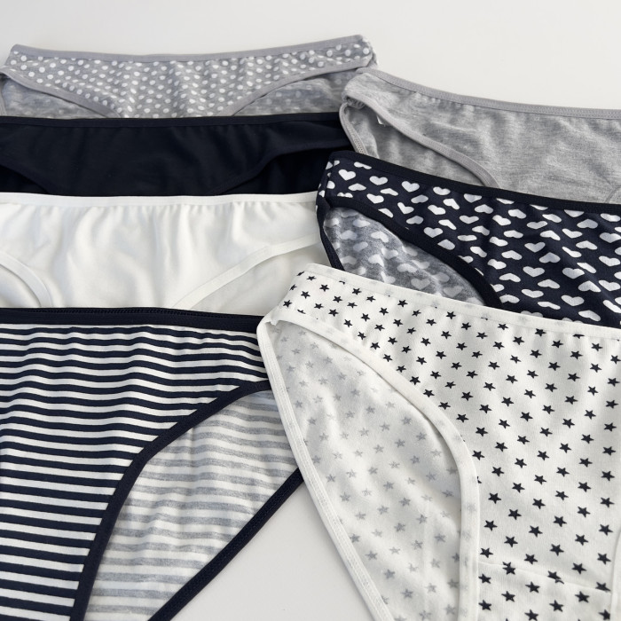 ОПТОМ. Набор женских трусов "Dominant" Размер: M. ( 7 шт/уп). Турция.