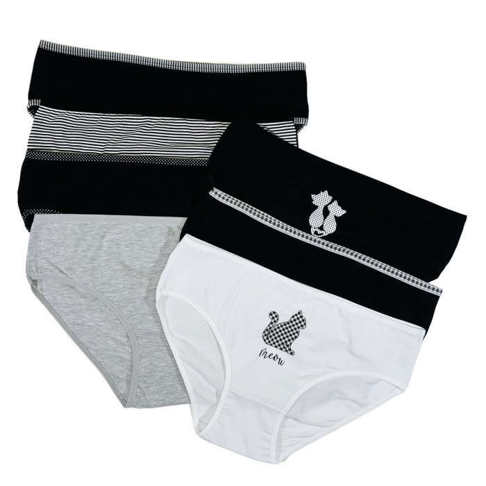 Набор трусиков неделек батал - Размер: 2XL. ( 7 шт/уп). ТМ. Nicoletta