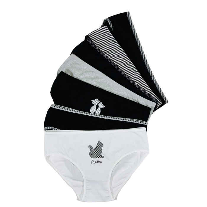 Набір трусиків тижневок батал - Розмір: 5XL. ( 7 шт/уп). ТМ. Nicoletta