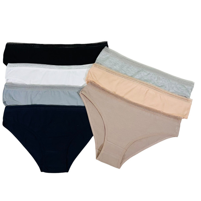 Набор женских трусиков неделек - Размер: L. ( 7 шт/уп). ТМ. Nicoletta