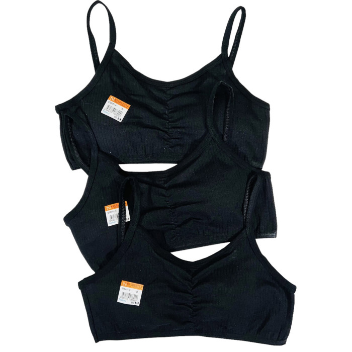 Топик подростковый с паролоном рубчик 10-11 лет (5шт/уп) ТМ Nicoletta