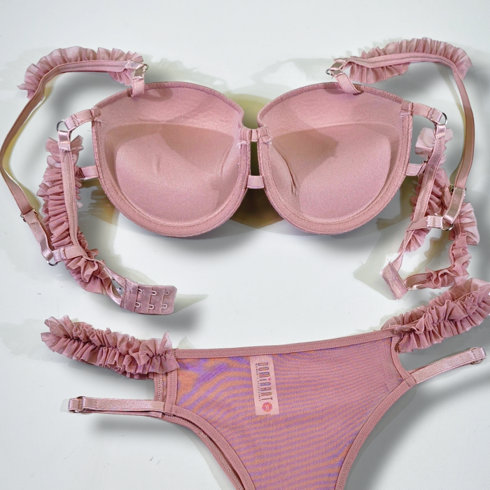 Комплект женский бюстгальтер чашка B. Push-up с трусиками  "DOMINANT" размер 75 (S)