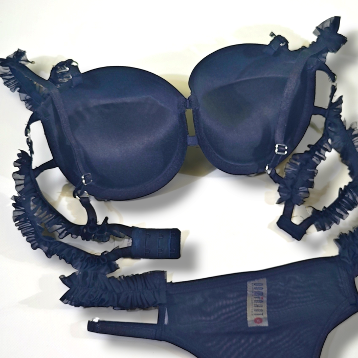 Комплект женский бюстгальтер чашка B. Push-up с трусиками  "DOMINANT" размер 80 (M)