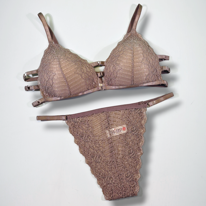 Комплект женский бюстгальтер чашка B. Push-up с трусиками  "DOMINANT" размер 85 (L)