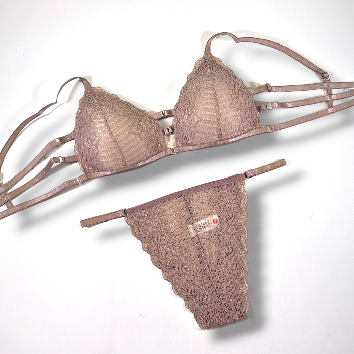 Комплект женский бюстгальтер чашка B. Push-up с трусиками  "DOMINANT" размер 85 (L)