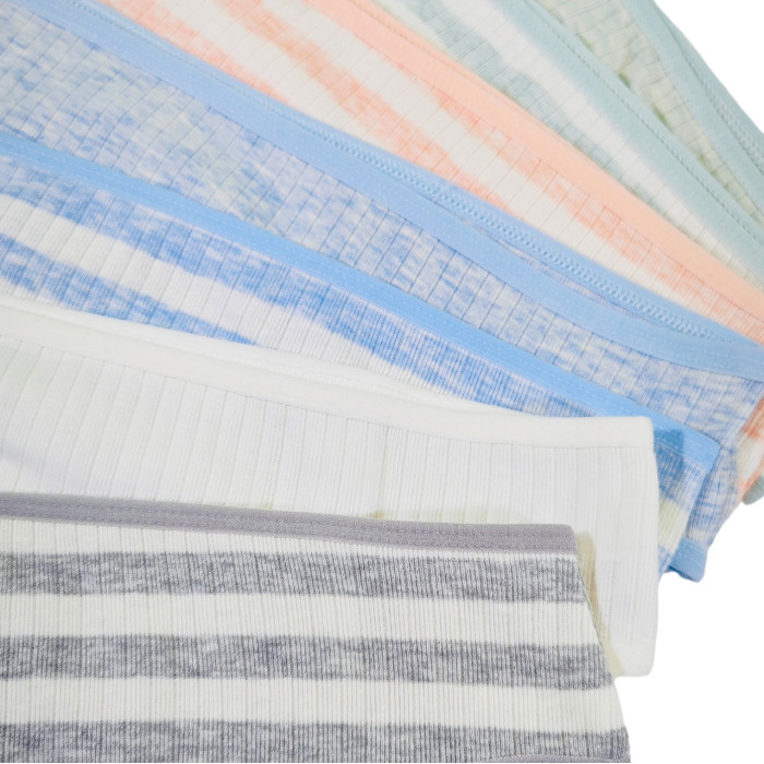 Набор женских трусиков неделек в рубчик Размер: 2XL. ( 7 шт/уп). ТМ. Nicoletta