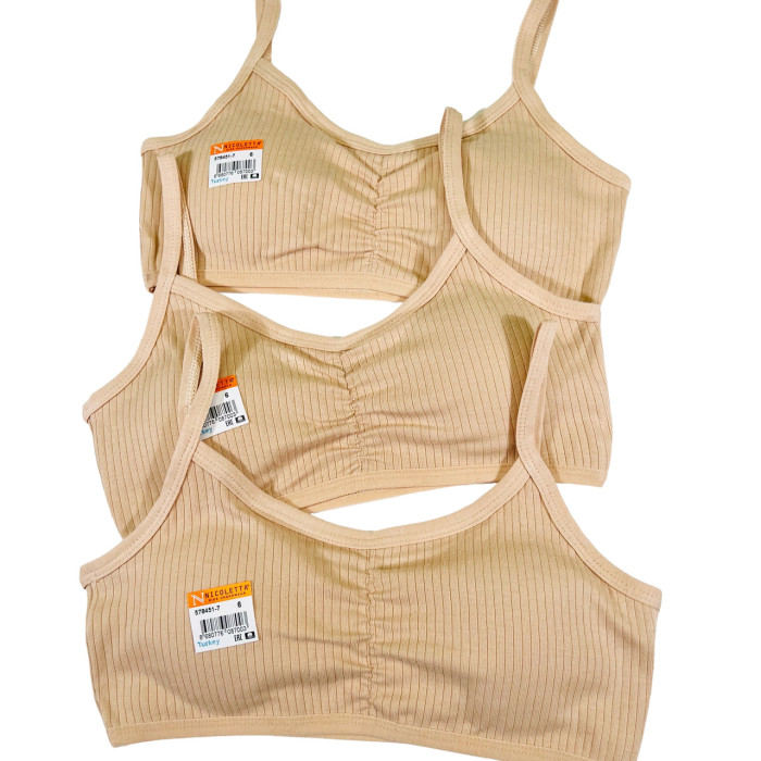 Топік підлітковий із паролоном рубчик 10-11 років (5 шт./пач.) ТМ Nicoletta