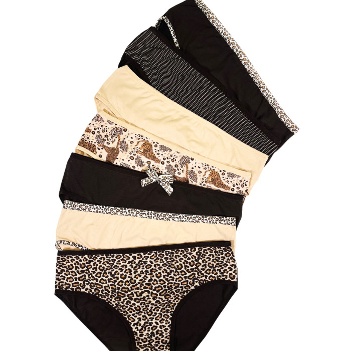 Набір жіночих трусиків тижневок - Розмір: 4XL. ( 7 шт/уп). ТМ. Nicoletta