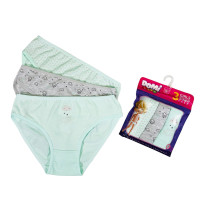 Дитячі трусики для дівчаток 3-4 роки (3шт/уп) ТМ Domi
