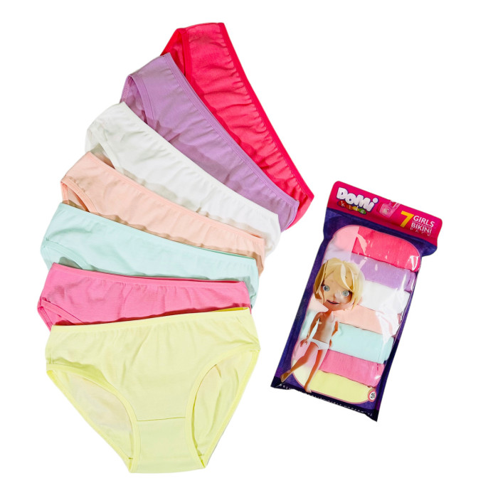Дитячі трусики тиждень для дівчаток 7-8 років (7 шт/уп)