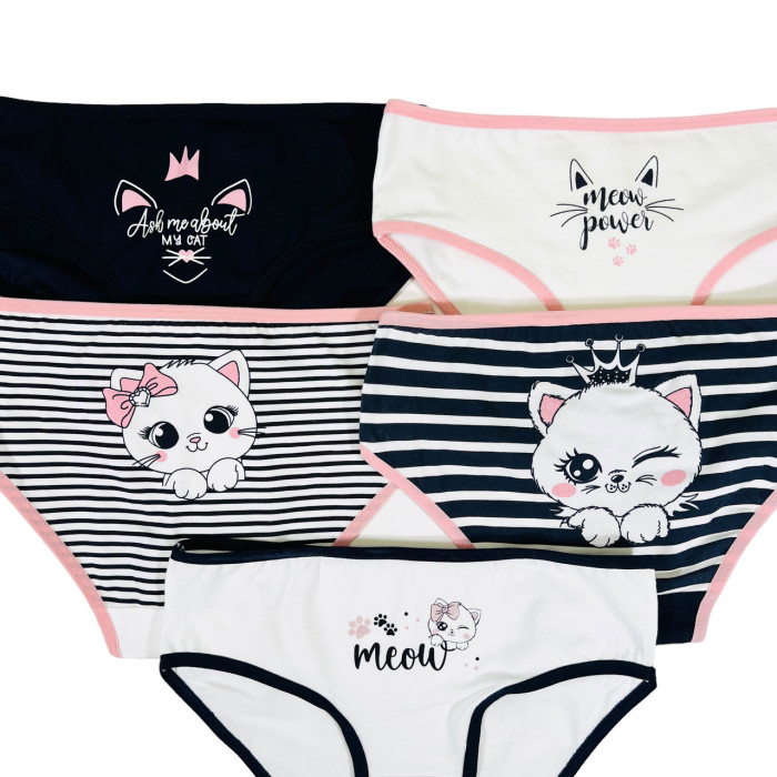 Дитячі трусики для дівчаток 12-13 років (5шт/уп) ТМ Nicoletta