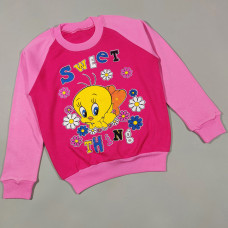 ОПТОМ Детский реглан "Твити" для девочек 8,9,10,11,12 лет