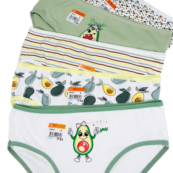 Дитячі трусики для дівчаток 14-15 років (5шт/уп) ТМ Nicoletta