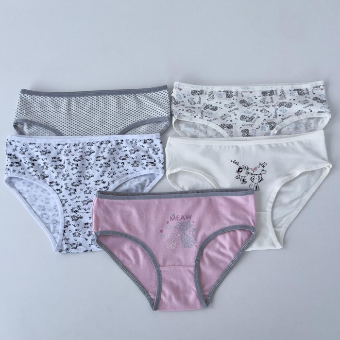 Дитячі трусики для дівчаток 14-15 років (5шт/уп) ТМ Nicoletta