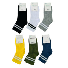 Бавовняні шкарпетки для хлопчиків 3-4 років ТМ Belino (6 шт/уп)