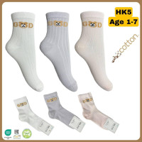 Шкарпетки бавовняні 7-8 років для дівчаток ТМ Belino (6 шт/уп)