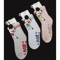 Махрові шкарпетки дитячі 5-6 років ТМ Arti (6 шт/уп) 250201