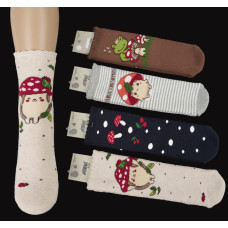 Махровые носки для девочек 1-2 года ТМ Arti (4 шт/уп) 250208