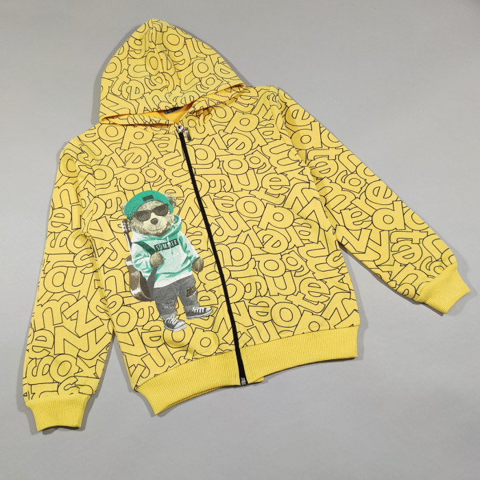 ОПТОМ Кофта на молнии для мальчиков 8,9,10,11,12 лет (начёс)