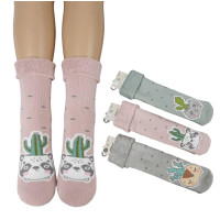 Махрові шкарпетки для дівчаток 5-6 років ТМ Arti (6 шт/уп) 250209