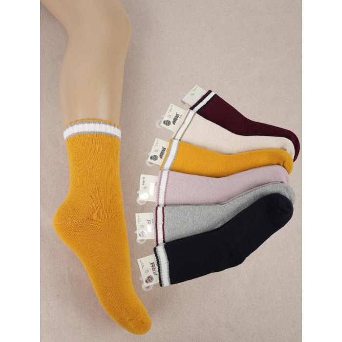 Махровые носки для девочек 1-2 года ТМ Arti (6 шт/уп) 250216