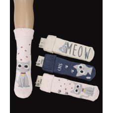 Махровые носки для девочек 1-2 года ТМ Arti (6 шт/уп) 250222