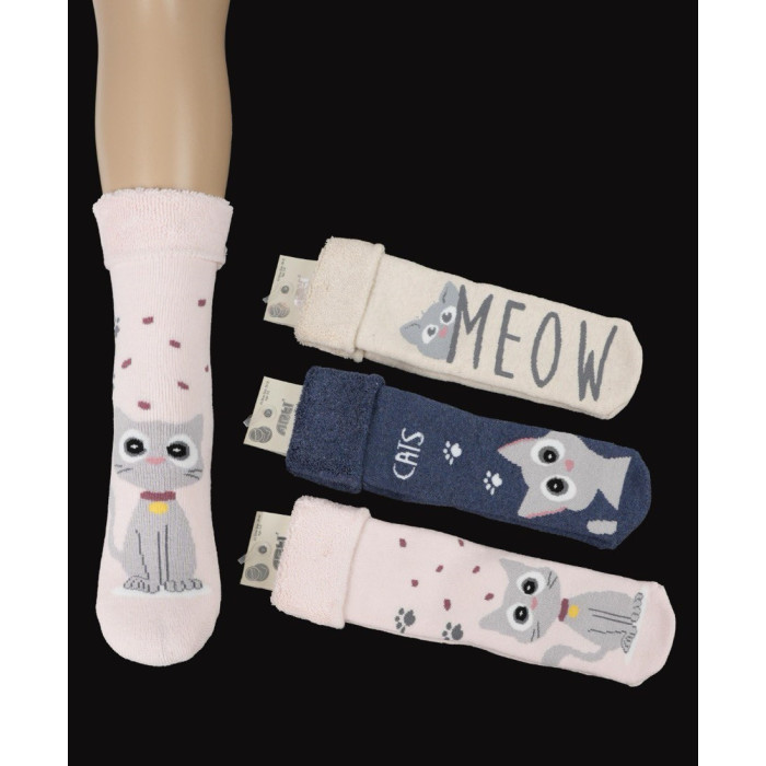 Махровые носки для девочек 1-2 года ТМ Arti (6 шт/уп) 250222