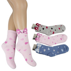 Махровые носки для девочек 1-2 года ТМ Arti (6 шт/уп) 250230