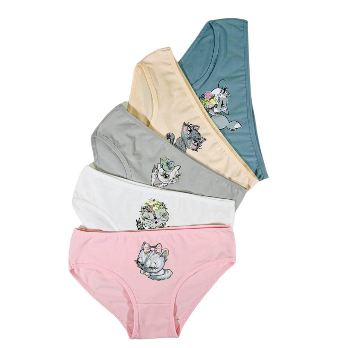 Дитячі трусики для дівчаток 14-15 років (5шт/уп) ТМ Nicoletta