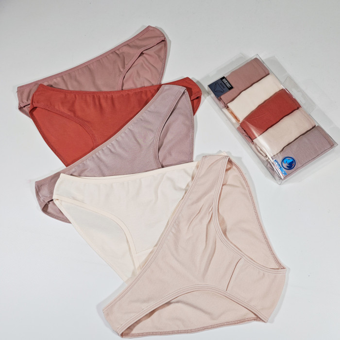 ОПТОМ. Набор женских трусов "Dominant". Размер: M. ( 5 шт/уп). Турция.