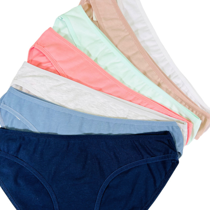 ОПТОМ. Набір жіночих трусів "Dominant" Розмір: M. ( 7 шт/уп). Туреччина.