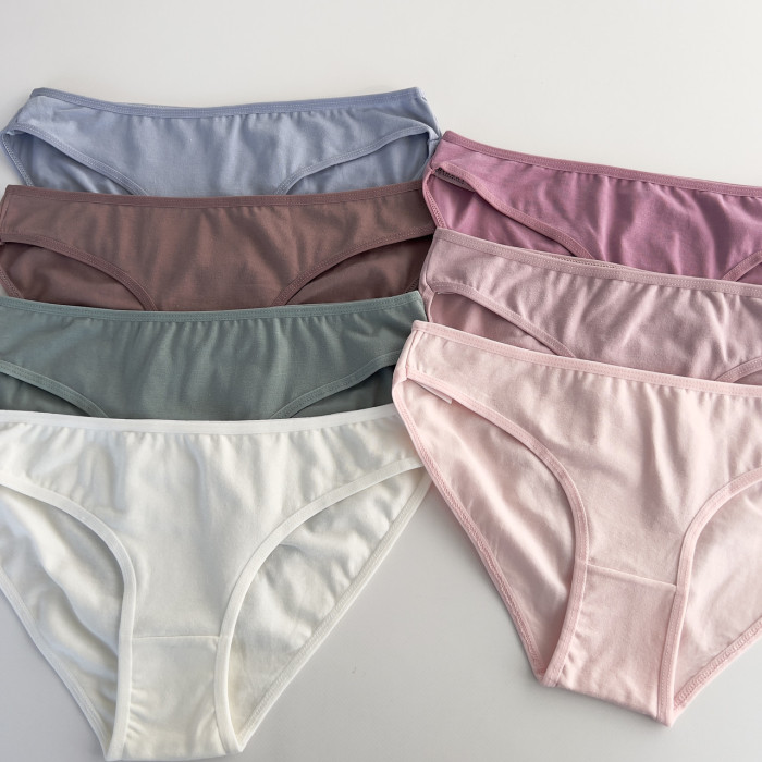 ОПТОМ. Набір жіночих трусів "Dominant" Розмір: M. ( 7 шт/уп). Туреччина.