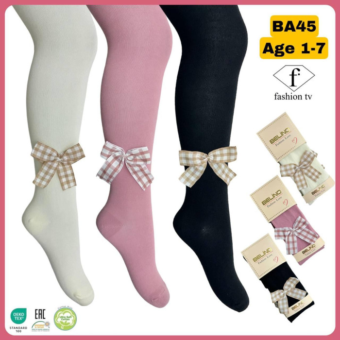 Колготки для девочек хлопковые р 5-6 лет TM Belino (6 шт/уп)