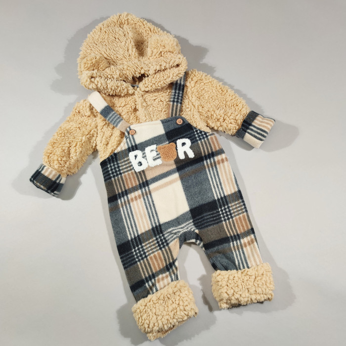 Махровий чоловічок для новонароджених 3,6,9,12 міс