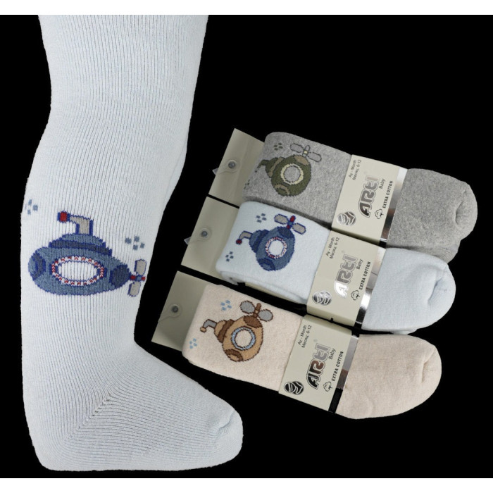 Махровые колготки для малышей 12-18 мес ТМ Arti (3 шт/уп) 350242