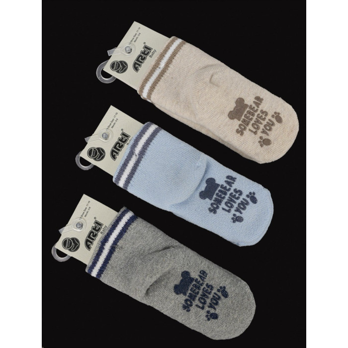 Махрові шкарпетки для малюків  6-12 міс ТМ Arti (6 шт/уп) 450193