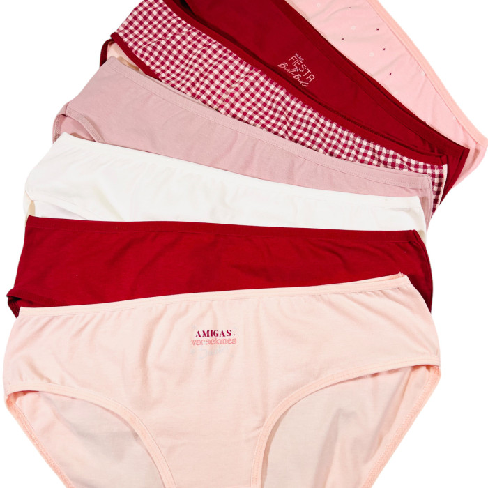 ОПТОМ. Набір жіночих трусів "Dominant" Розмір: XL. ( 7 шт/уп). Туреччина.